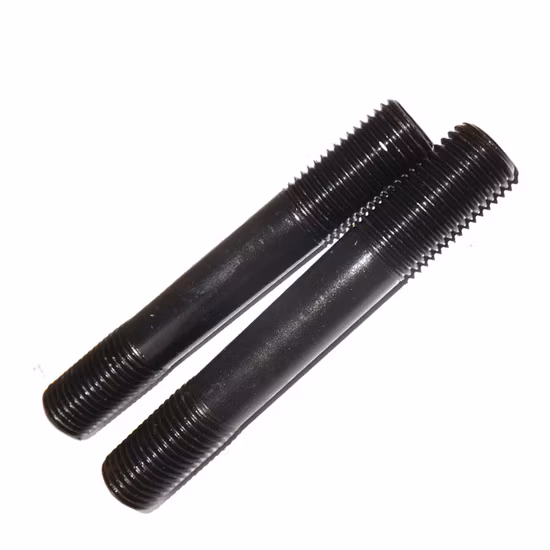 중국산 너트 아연 도금 흑색 산화물이 있는 최고의 품질 스터드 볼트 DIN976 스레드 로드